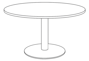 Table coupole