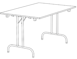 Table pliante TP3000