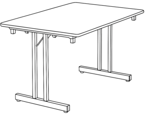 Table pliante 5030